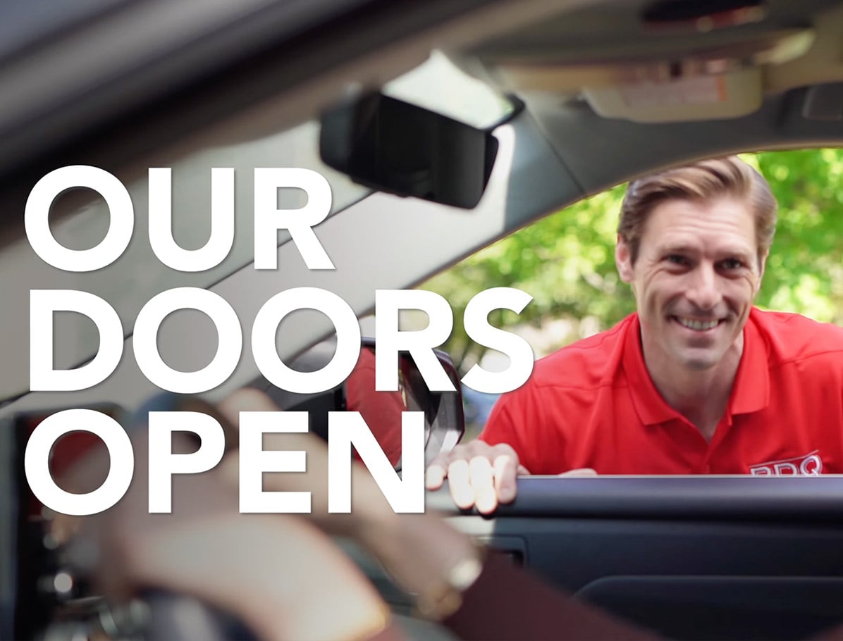 Screenshot for a PDQ Doors commercial